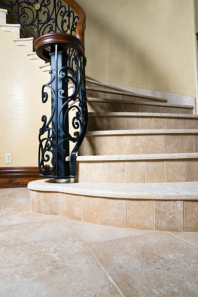 Natural stone or tile floor | Country Manor Decorating