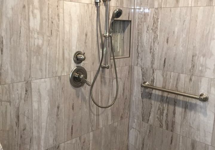 Custom shower | Country Manor Decorating